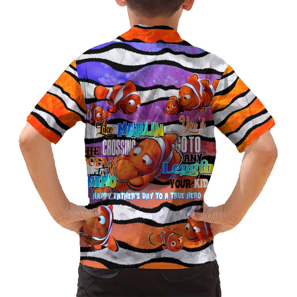 The Ocean Best Dad Family Matching Summer Maxi Dress and Hawaiian Shirt Like Marlin Happy Fathers Day To a True Hero - Polynesian Pride