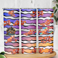 The Ocean Best Dad Skinny Tumbler Like Marlin Happy Fathers Day To a True Hero - Polynesian Pride