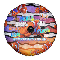 The Ocean Best Dad Spare Tire Cover Like Marlin Happy Fathers Day To a True Hero - Polynesian Pride