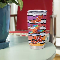 The Ocean Best Dad Tumbler Cup Like Marlin Happy Fathers Day To a True Hero - Polynesian Pride