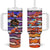 The Ocean Best Dad Tumbler With Handle Like Marlin Happy Fathers Day To a True Hero - Polynesian Pride