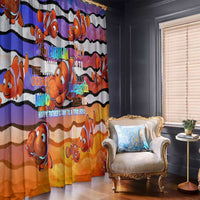 The Ocean Best Dad Window Curtain Like Marlin Happy Fathers Day To a True Hero - Polynesian Pride