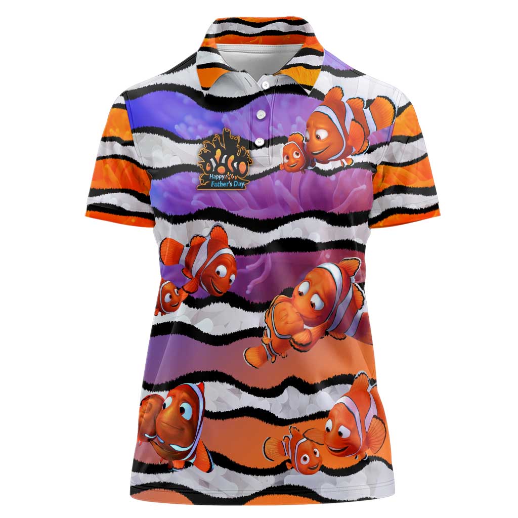 The Ocean Best Dad Women Polo Shirt Like Marlin Happy Fathers Day To a True Hero - Polynesian Pride