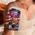Kiwi New Zealand Rugby 4 in 1 Can Cooler Tumbler Kiwis Mascot Tropical Pattern