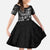 Personalized All Black Brothers Rugby Family Matching Mermaid Dress and Hawaiian Shirt New Zealand Maori Haka