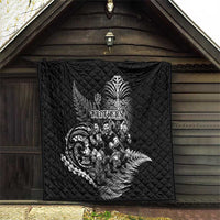All Black Brothers Rugby Quilt New Zealand Maori Haka