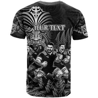 Personalized All Black Brothers Rugby T Shirt New Zealand Maori Haka