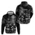 Personalized All Black Brothers Rugby Zip Hoodie New Zealand Maori Haka