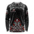 All Black NZL Rugby Champions Long Sleeve Shirt Maori Warrior