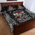 All Black NZL Rugby Champions Quilt Bed Set Maori Warrior