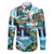 Wailua Falls Hawaii Family Matching Puletasi and Hawaiian Shirt Kauai Natural Beauty