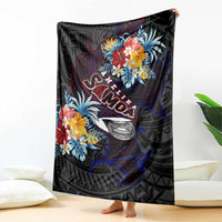 Amelika Samoa Sharks Polynesia Blanket American Samoa DT02 - Polynesian Pride