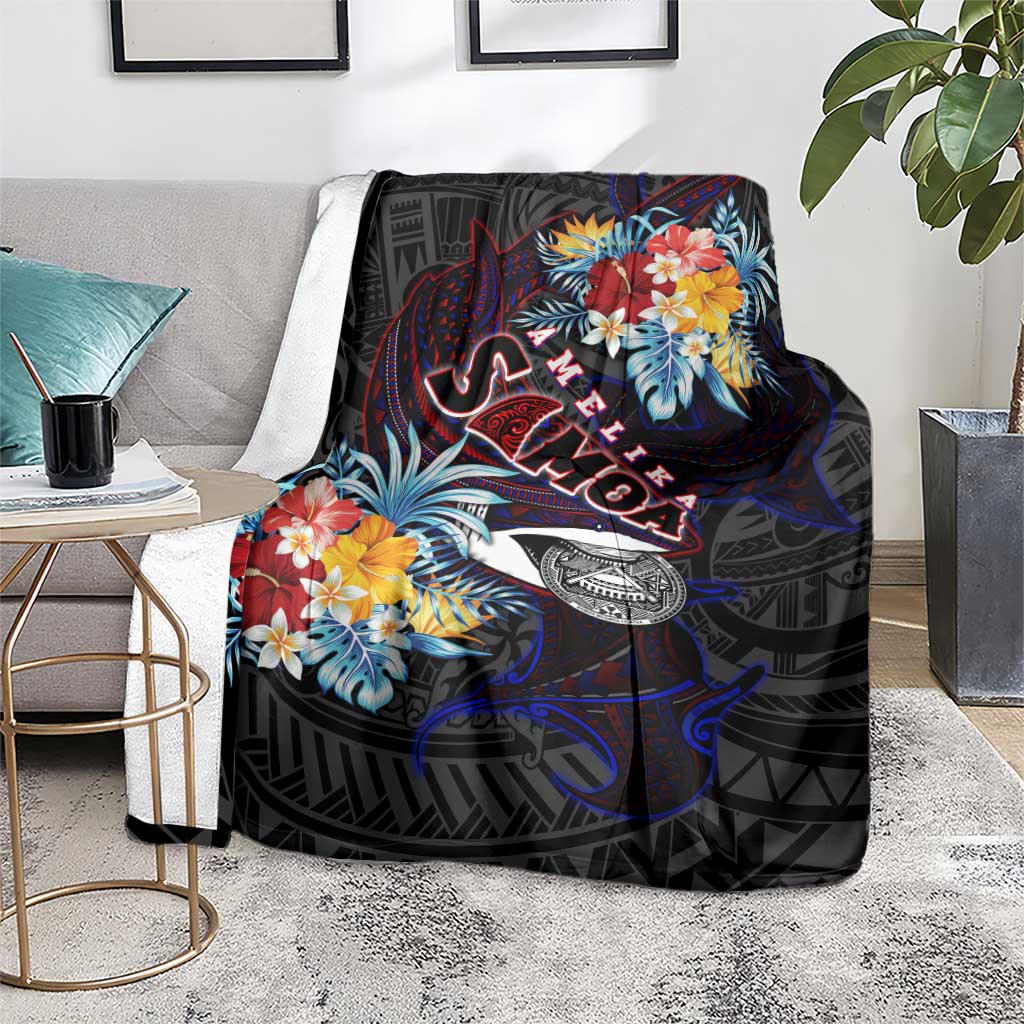 Amelika Samoa Sharks Polynesia Blanket American Samoa DT02 - Polynesian Pride