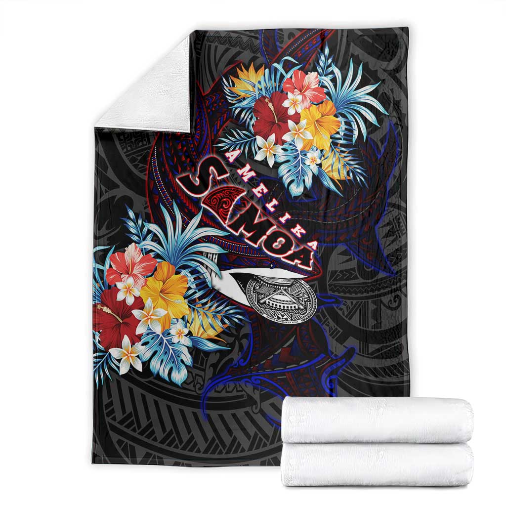 Amelika Samoa Sharks Polynesia Blanket American Samoa DT02 - Polynesian Pride