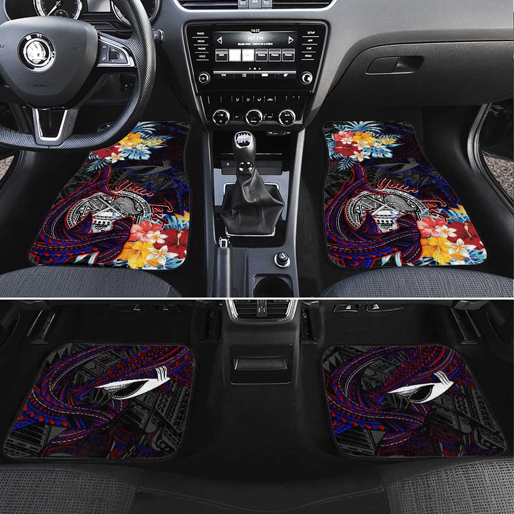 Amelika Samoa Sharks Polynesia Car Mats American Samoa