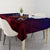 Personalized American Samoa Flag Tablecloth Eagles Polynesian Art