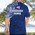 Sharks And American Samoa Hawaiian Shirt Simple Polynesian Blue