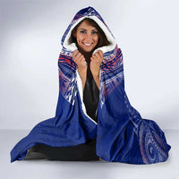 American Samoa Hooded Blanket Brave Eagle Flag Color DT02 - Polynesian Pride