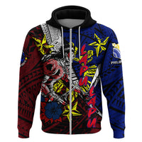 Philippines Lapu Lapu Hoodie Chief Filipino Tattoo DT02 - Polynesian Pride
