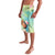 Personalised Hawaii Father's Day Lavalava Happy Father And Child