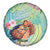 Hawaii Father's Day Spare Tire Cover Happy Father And Child