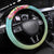 Hawaii Father's Day Steering Wheel Cover Happy Father And Child