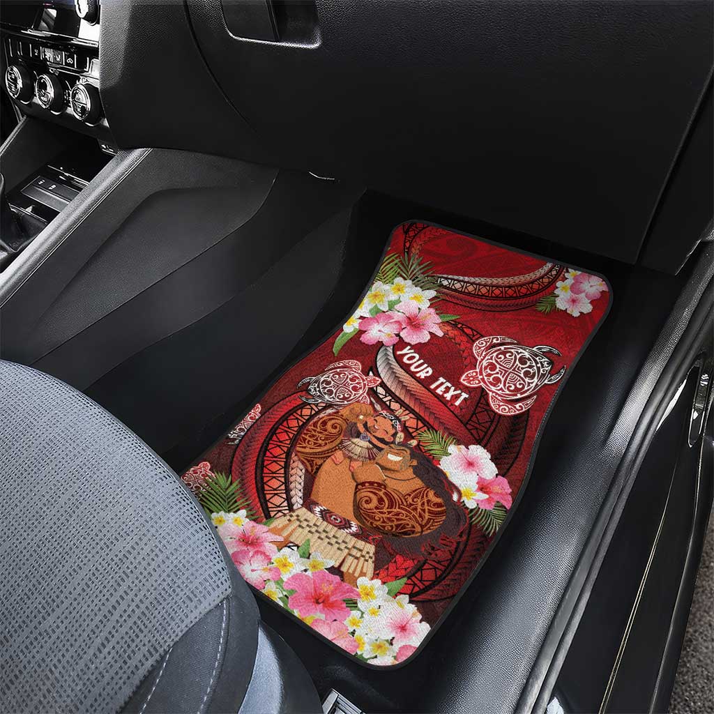New Zealand Father's Day Car Mats Happy Father And Child