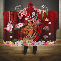 New Zealand Father's Day Hooded Blanket Happy Father And Child