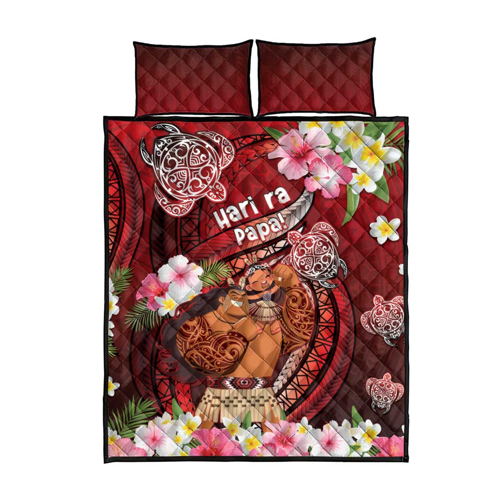 New Zealand Father's Day Quilt Bed Set Happy Father And Child