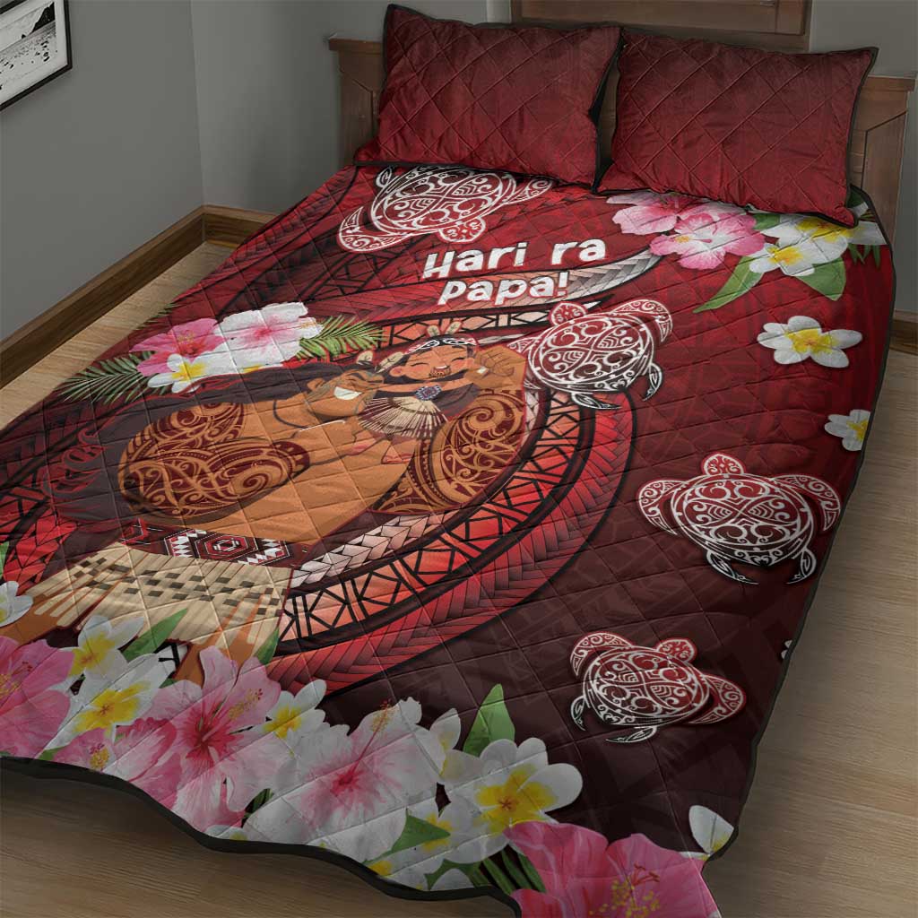 New Zealand Father's Day Quilt Bed Set Happy Father And Child