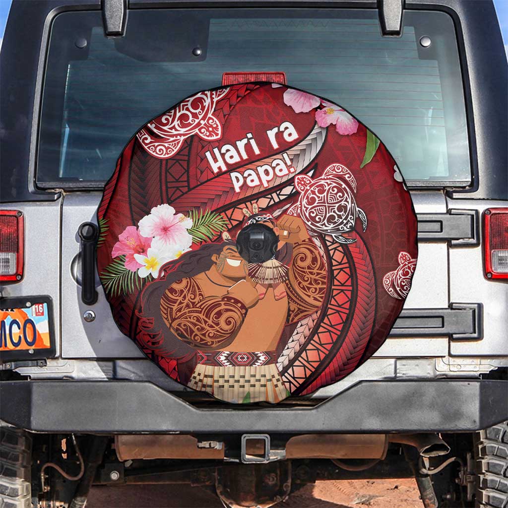 New Zealand Father's Day Spare Tire Cover Happy Father And Child