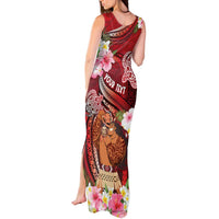 Personalised New Zealand Father's Day Tank Maxi Dress Happy Father And Child