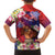 Personalised Samoa Father's Day Family Matching Off Shoulder Maxi Dress and Hawaiian Shirt Happy Father And Child