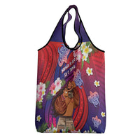 Samoa Father's Day Grocery Bag Happy Father And Child