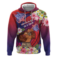 Personalised Samoa Father's Day Hoodie Happy Father And Child