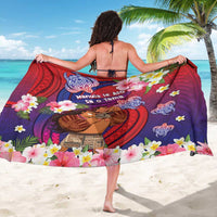 Samoa Father's Day Sarong Happy Father And Child