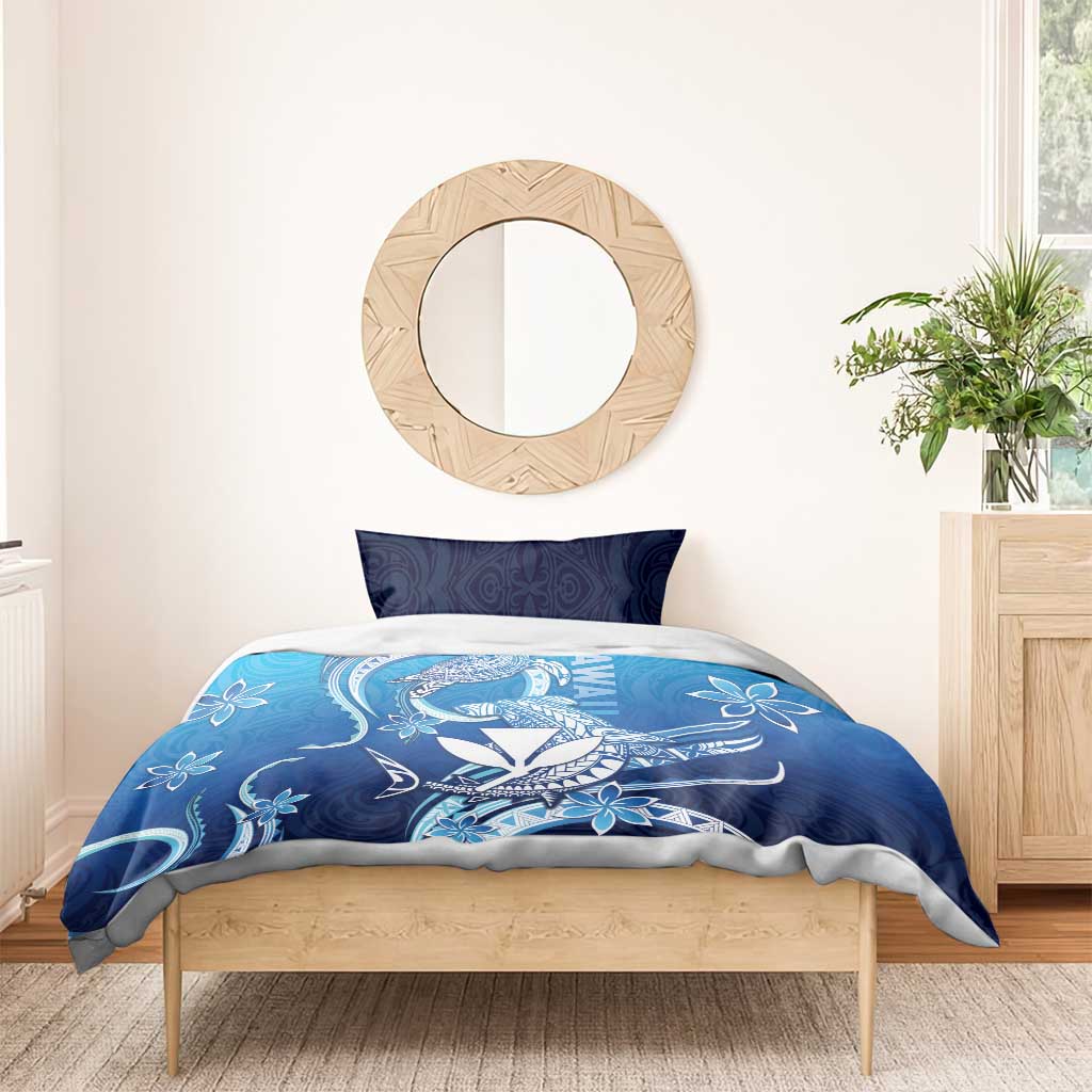 Hawaii Bedding Set Turtle With Hammerhead Shark Oceanic