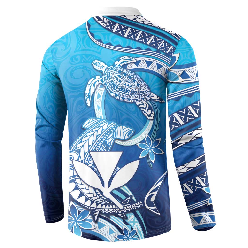 Hawaii Button Sweatshirt Turtle With Hammerhead Shark Oceanic