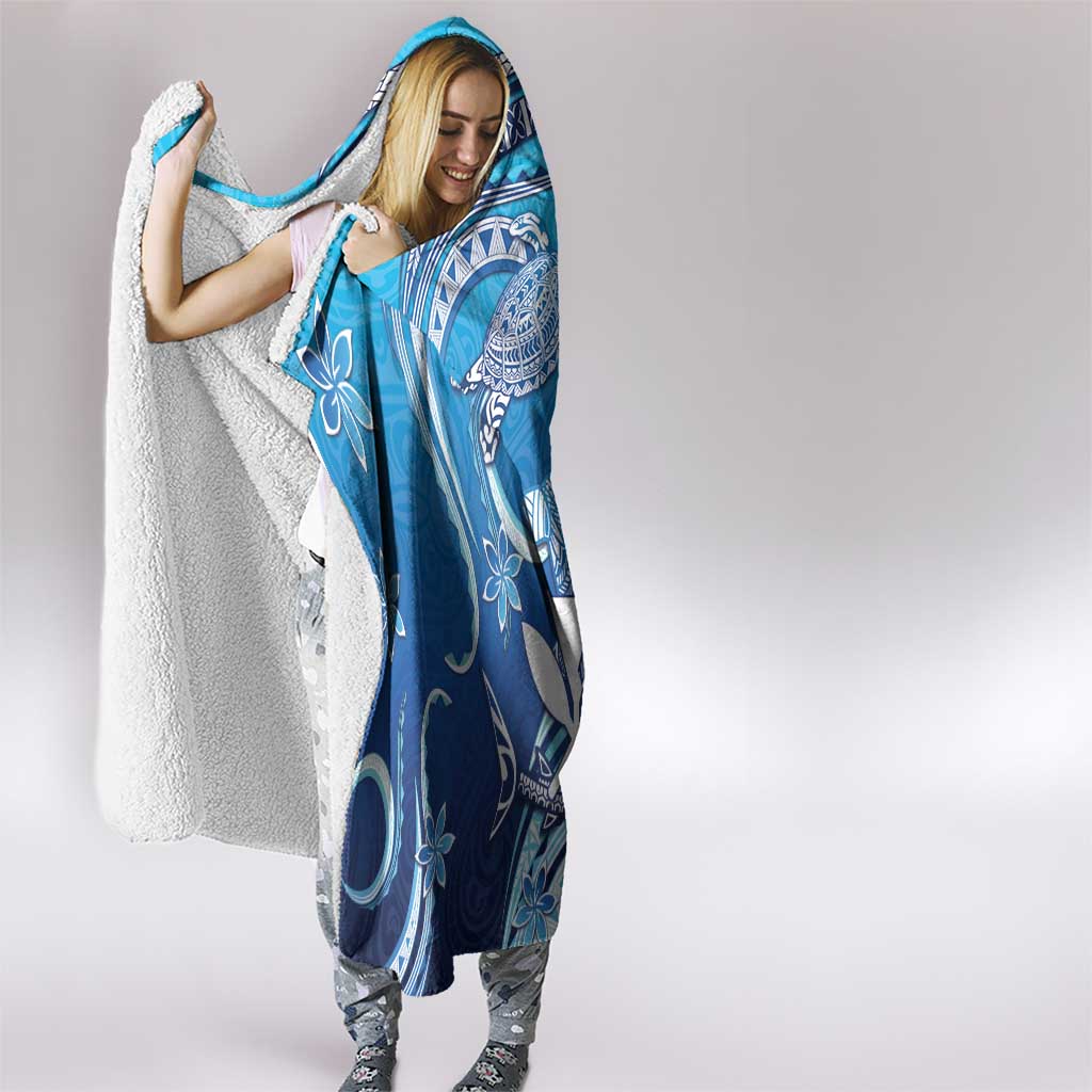 Hawaii Hooded Blanket Turtle With Hammerhead Shark Oceanic