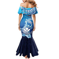 Hawaii Mermaid Dress Turtle With Hammerhead Shark Oceanic