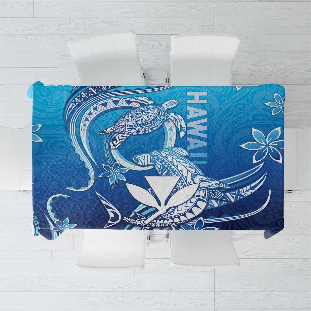 Hawaii Tablecloth Turtle With Hammerhead Shark Oceanic