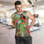 Hawaii Lei Day Men Tank Top Hula Girl With Tropical Forest