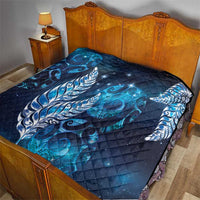 New Zealand Matariki Quilt Maori Koru Mix Silver Fern