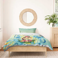 Hawaii Mother's Day Bedding Set I Love You Mom