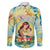 Personalised Hawaii Mother's Day Family Matching Mermaid Dress and Hawaiian Shirt I Love You Mom