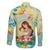 Personalised Hawaii Mother's Day Family Matching Mermaid Dress and Hawaiian Shirt I Love You Mom