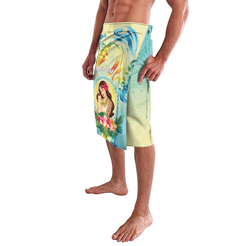 Personalised Hawaii Mother's Day Lavalava I Love You Mom