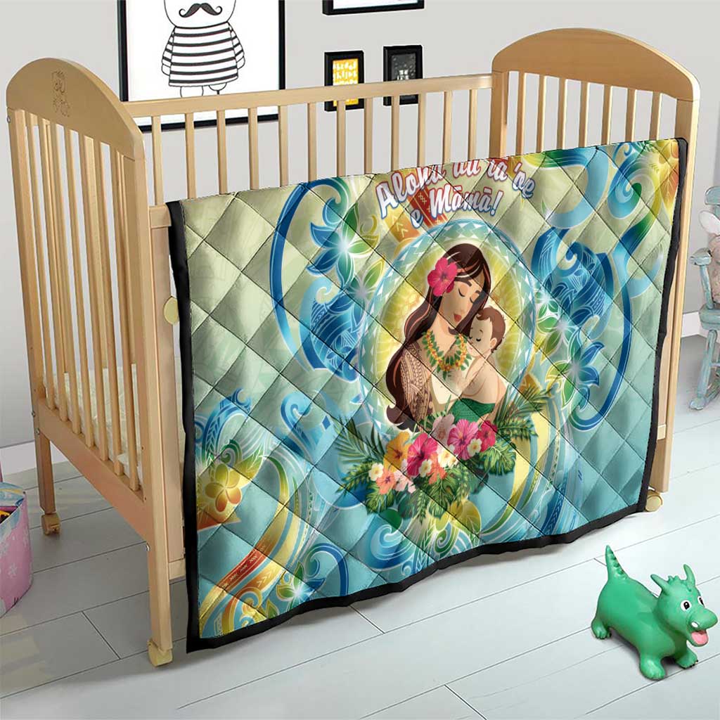 Hawaii Mother's Day Quilt I Love You Mom