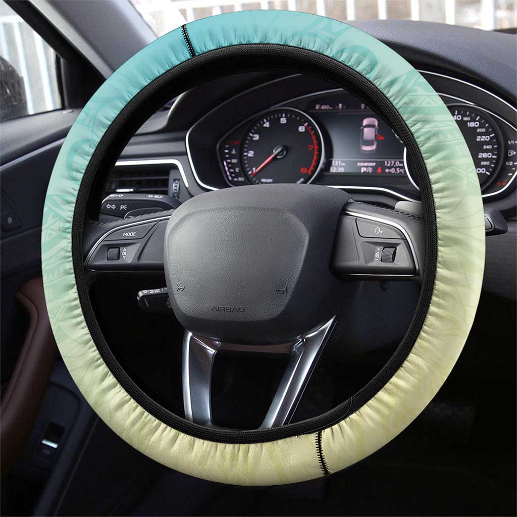 Hawaii Mother's Day Steering Wheel Cover I Love You Mom