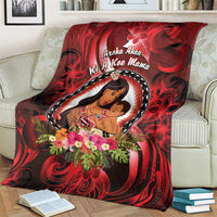 New Zealand Mother's Day Blanket I Love You Mom